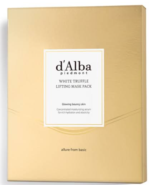 CR261021 - D23-d'Alba White Truffle Lifting Mask Pack(4ea)(買1送2，共3件)EXP:Nov-27