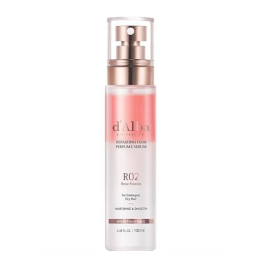 CR261021 - D48-d'Alba Professional Repairing Hair Perfume Serum - R02 Rose Freesia(100ml)EXP:2028