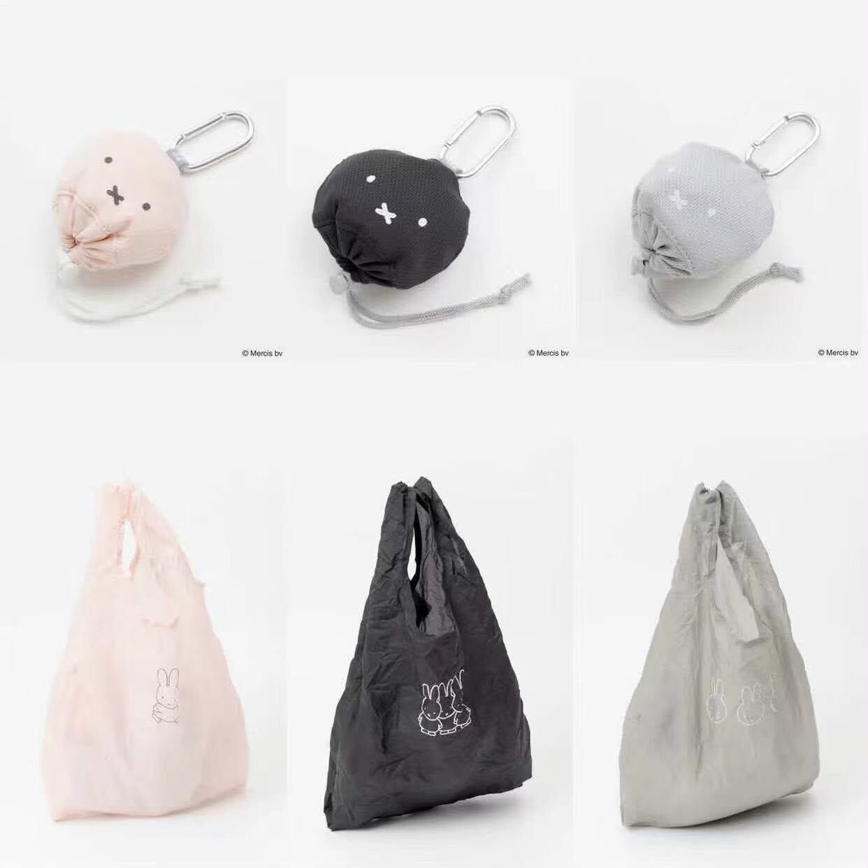 日單 miffy便攜可收納購物袋