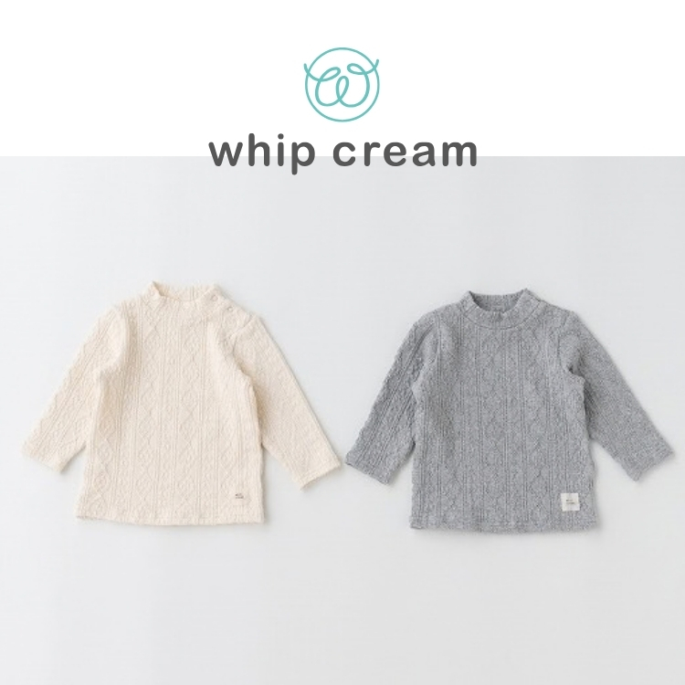 【日本 whip cream】高領長袖上衣
