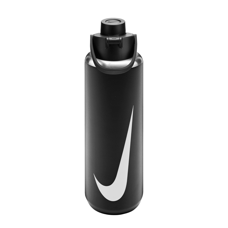 NIKE SS RECHARGE 大口徑 保冷瓶 32 OZ 水壺 黑色 N101380009132 [台灣現貨]