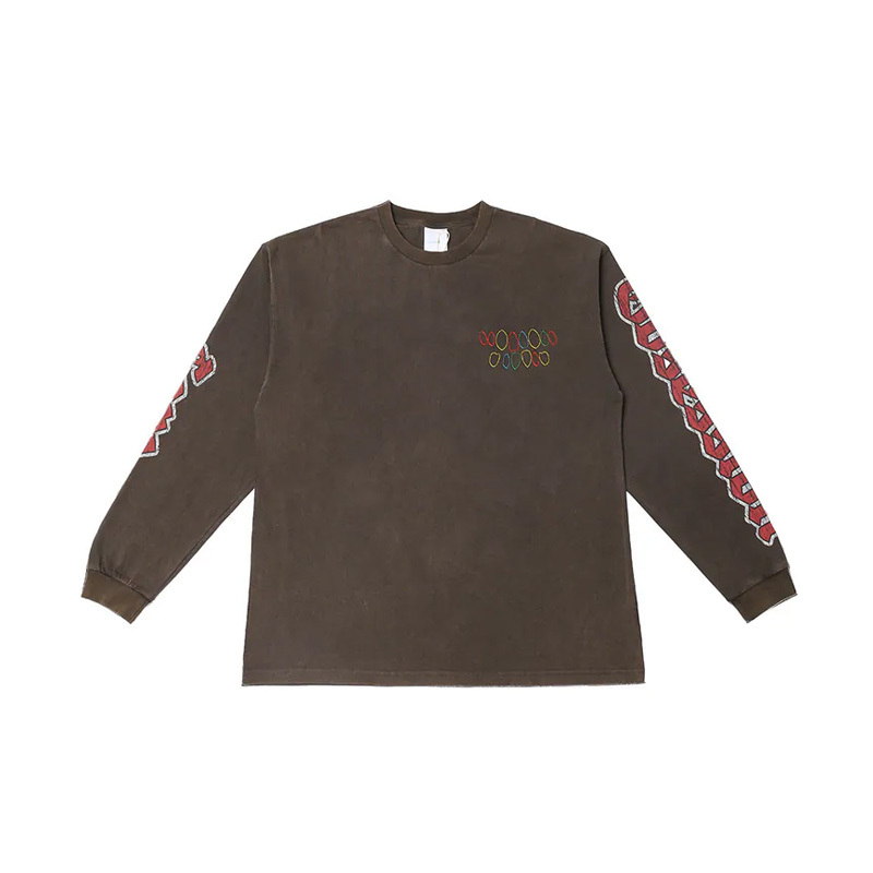 MTA M26AOLST BLACK OCV L/S TEE 長T 印花 落肩 長袖 水洗黑色 MTA-66 [台灣現貨]
