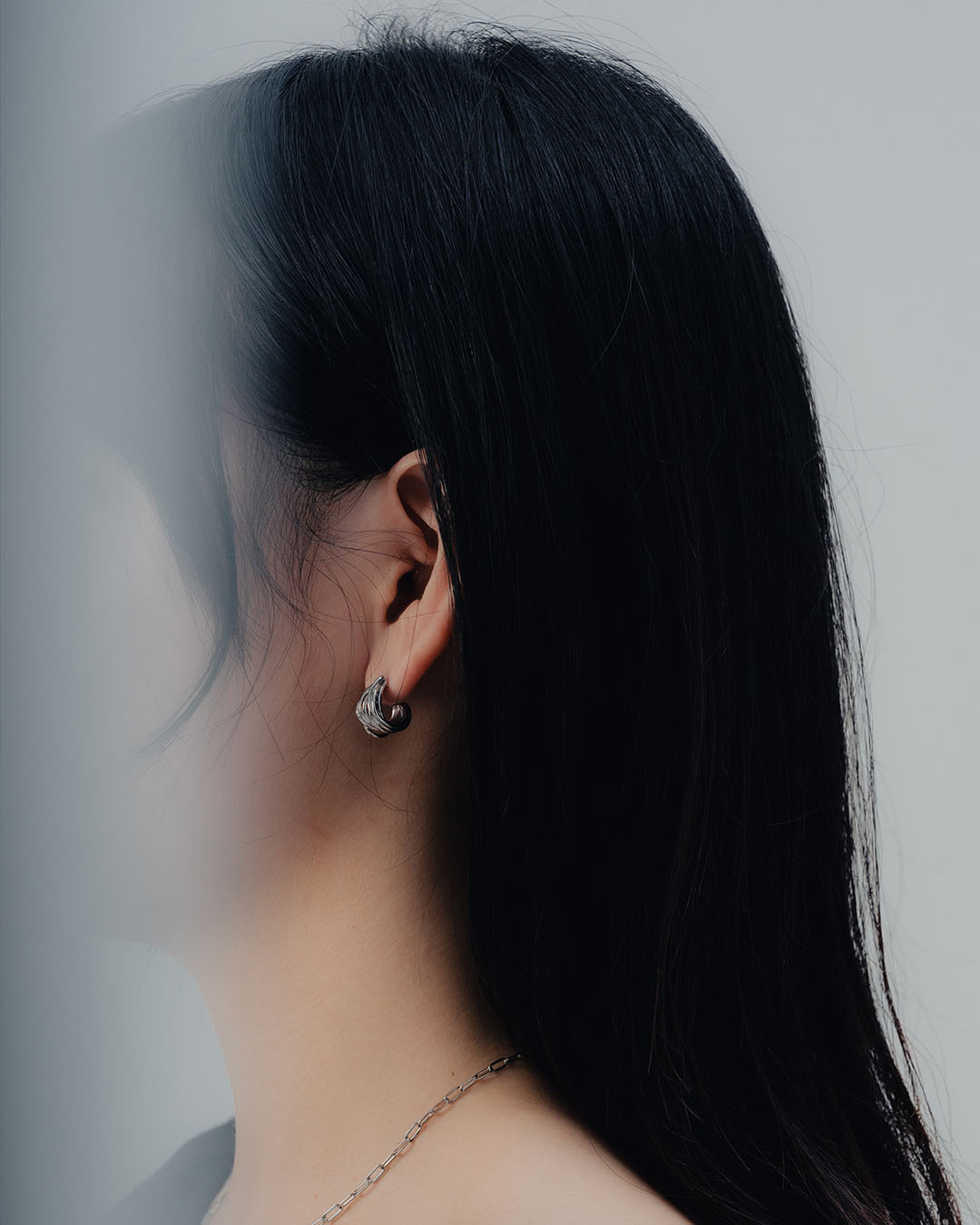 Irregularly shaped multi-curved stud earrings【07031011】in stock+pre-order