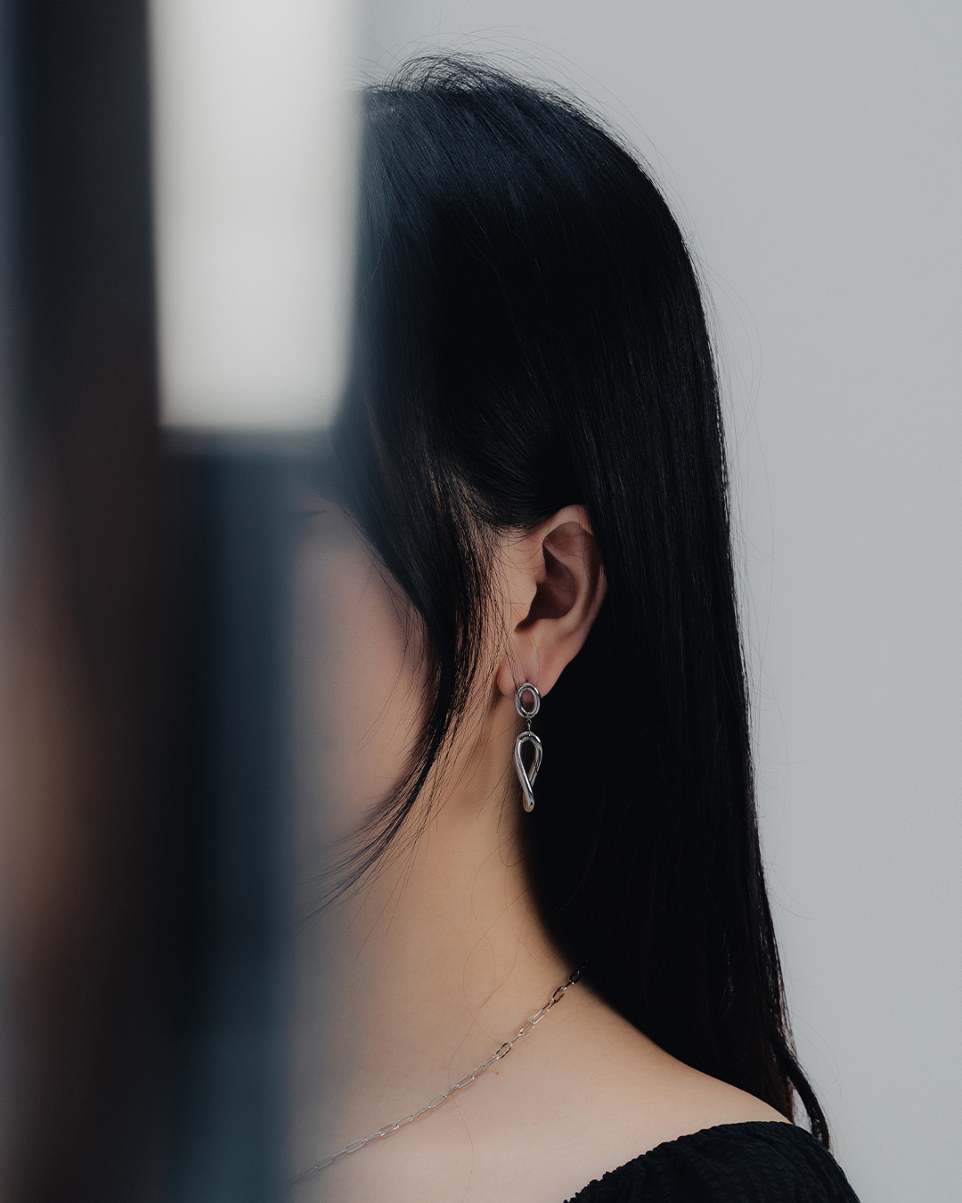 Irregular circle design stud earrings【07031001】in stock+pre-order