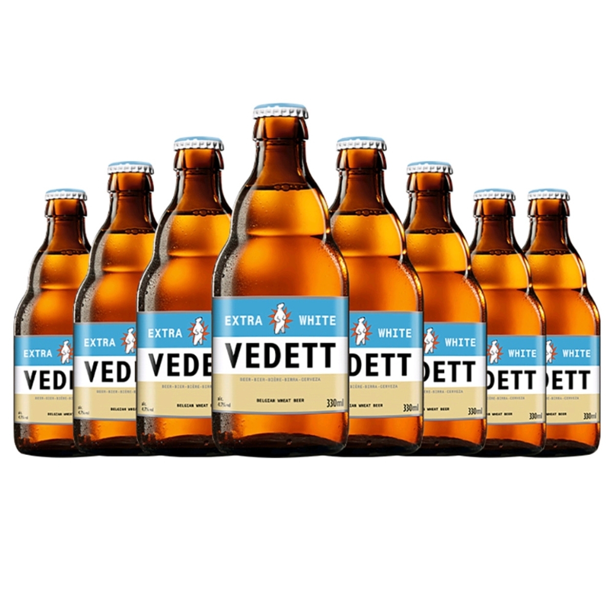 Vedett 白熊 比利時進口小麥啤酒, 330ml x 8
