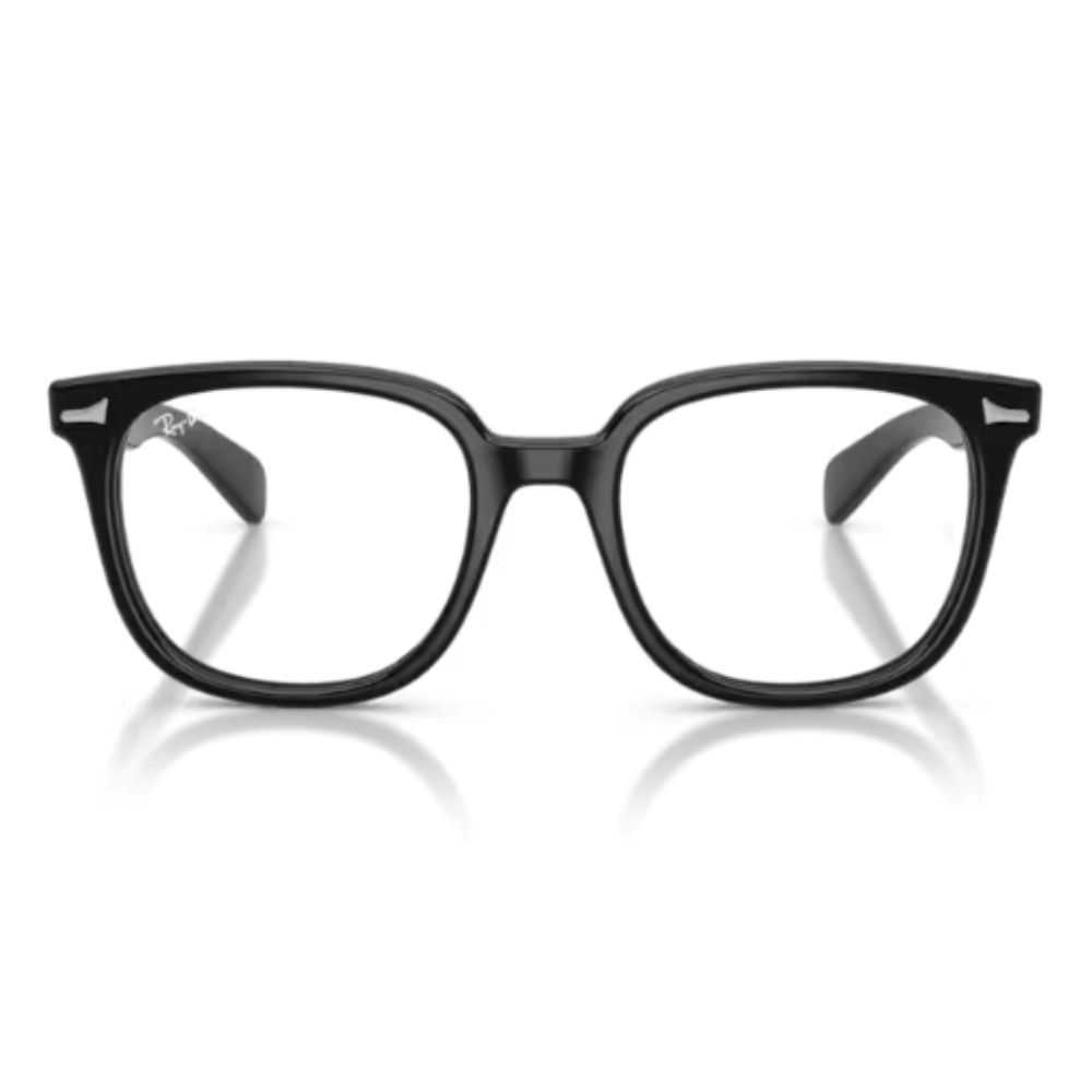 【RayBan】RB5535F 2000-53mm 方框光學眼鏡♦(黑色)