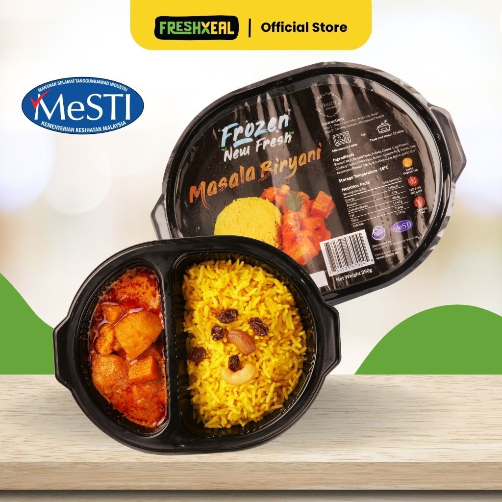 Frozen Masala Briyani Bento