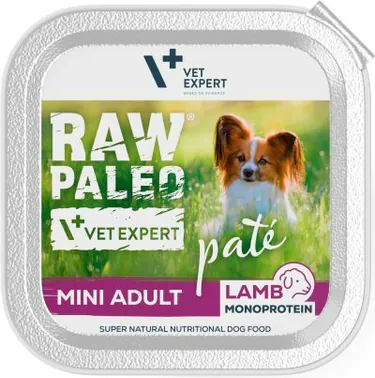 Raw Paleo 小型成犬羊肉肉醬鋁盒濕糧 (150g x 12)單一蛋白