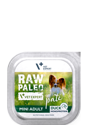 Raw Paleo 小型成犬鴨肉肉醬鋁盒濕糧 (150g x 12)