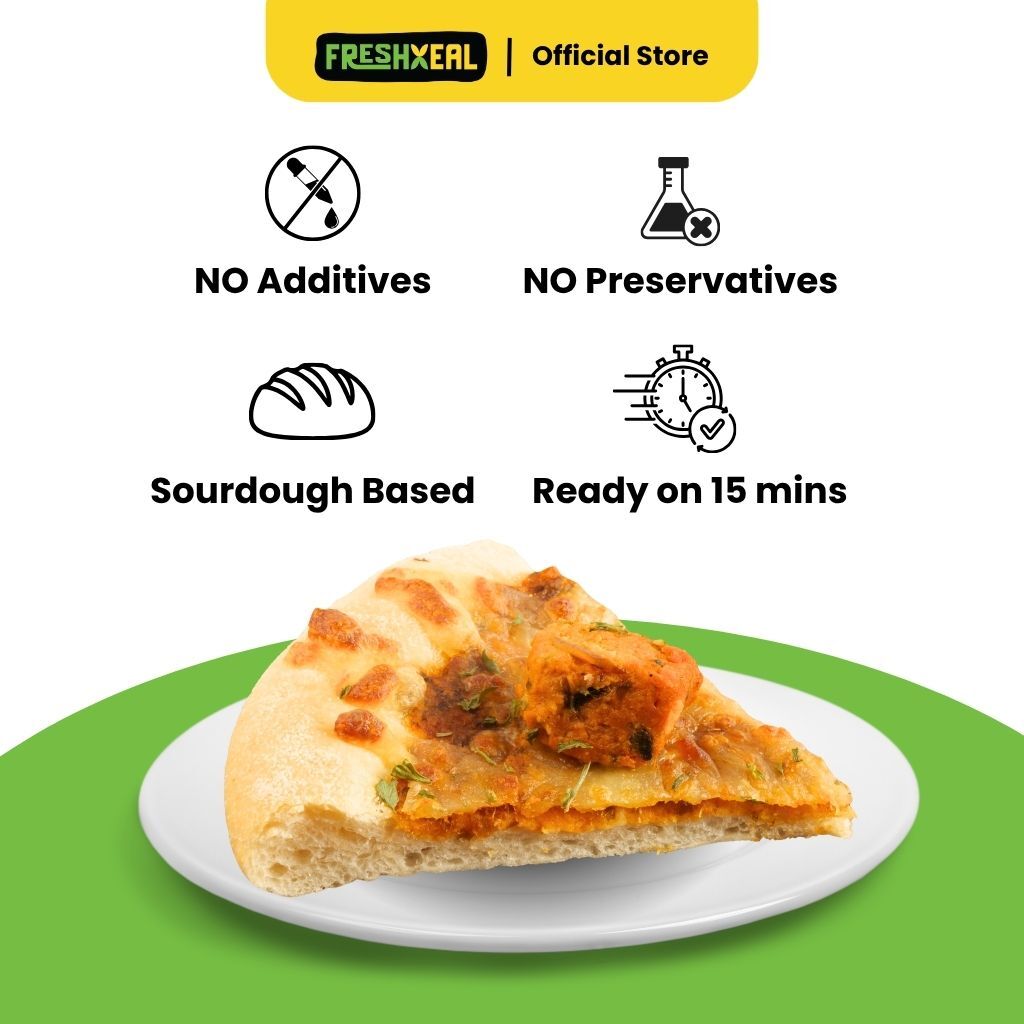 Vegetarian Otak-Otak Sourdough Pizza (Frozen) - vburg