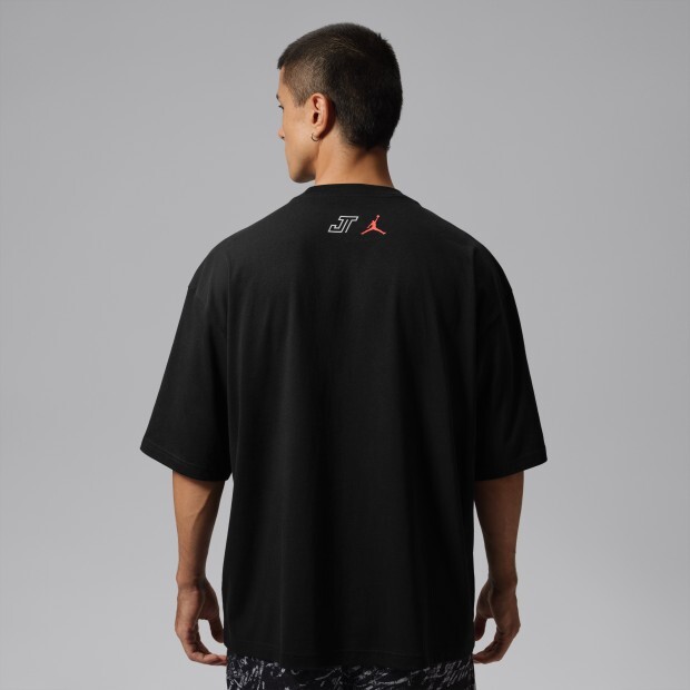 男款 NIKE TATUM SPORT DRI-FIT 黑色 速乾 印花 純棉 運動 休閒 短袖 短T【IU7877-010】NKTF Tatum