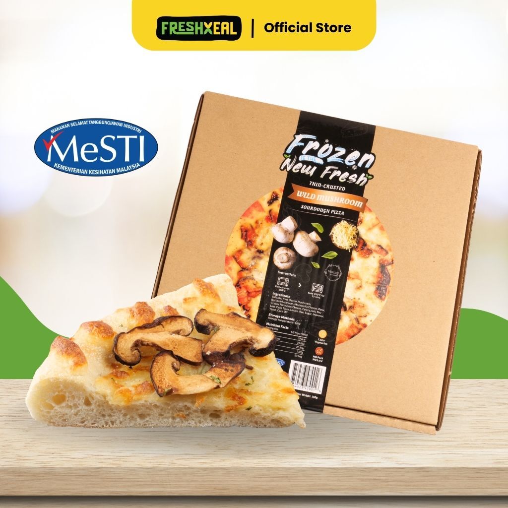 Mushroom Sourdough Pizza (Frozen) - vburg