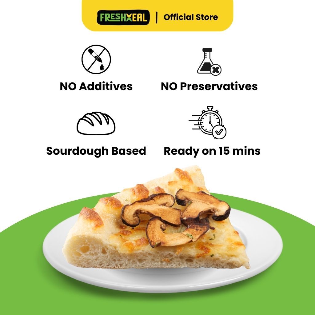 Mushroom Sourdough Pizza (Frozen) - vburg