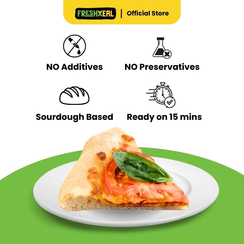 Margherita Sourdough Pizza (Frozen) - vburg
