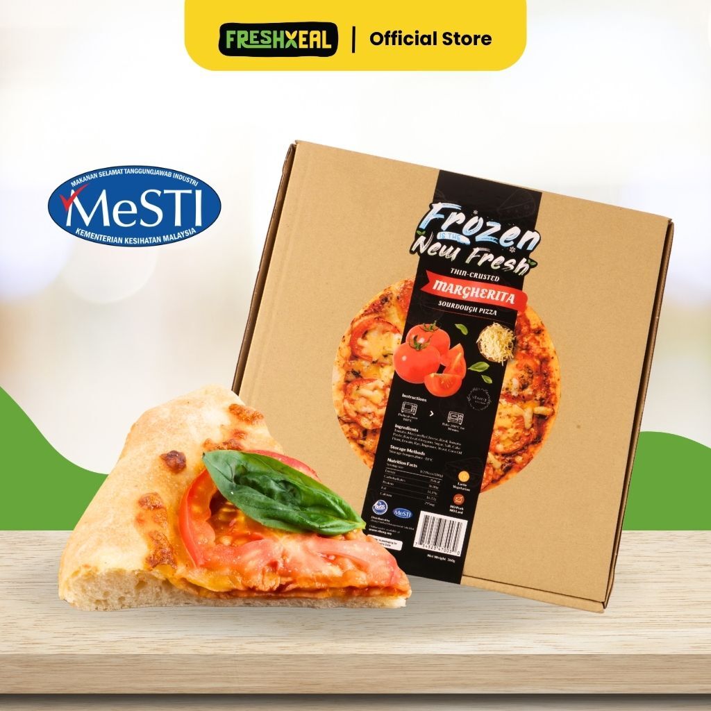 Margherita Sourdough Pizza (Frozen) - vburg