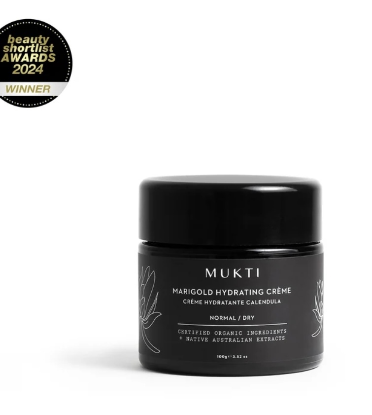 MUKTI Marigold Hydrating Crème 有機金盞花消炎修復面霜 [100g]