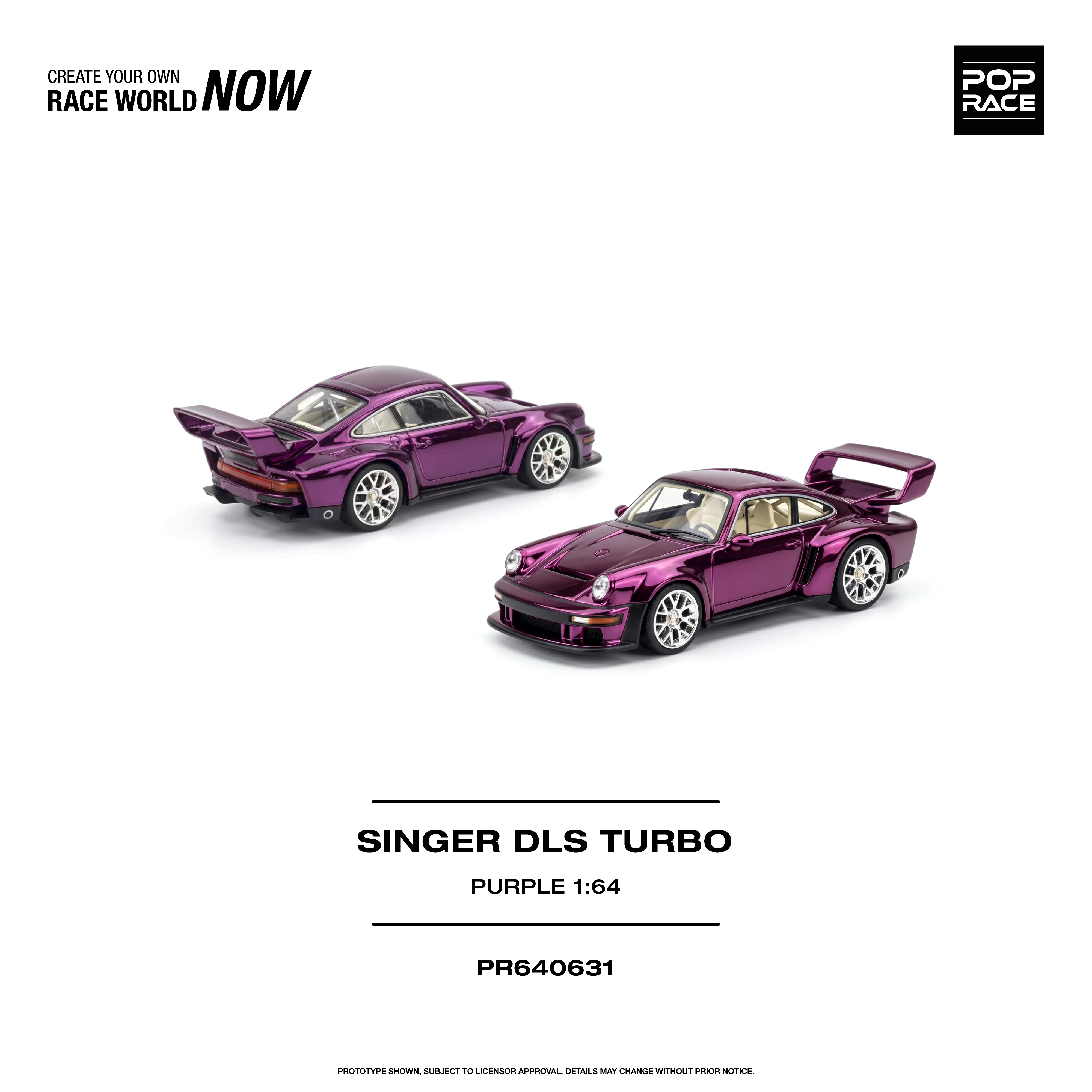 [Pre order] POPRACE SINGER DLS TURBO - PURPLE