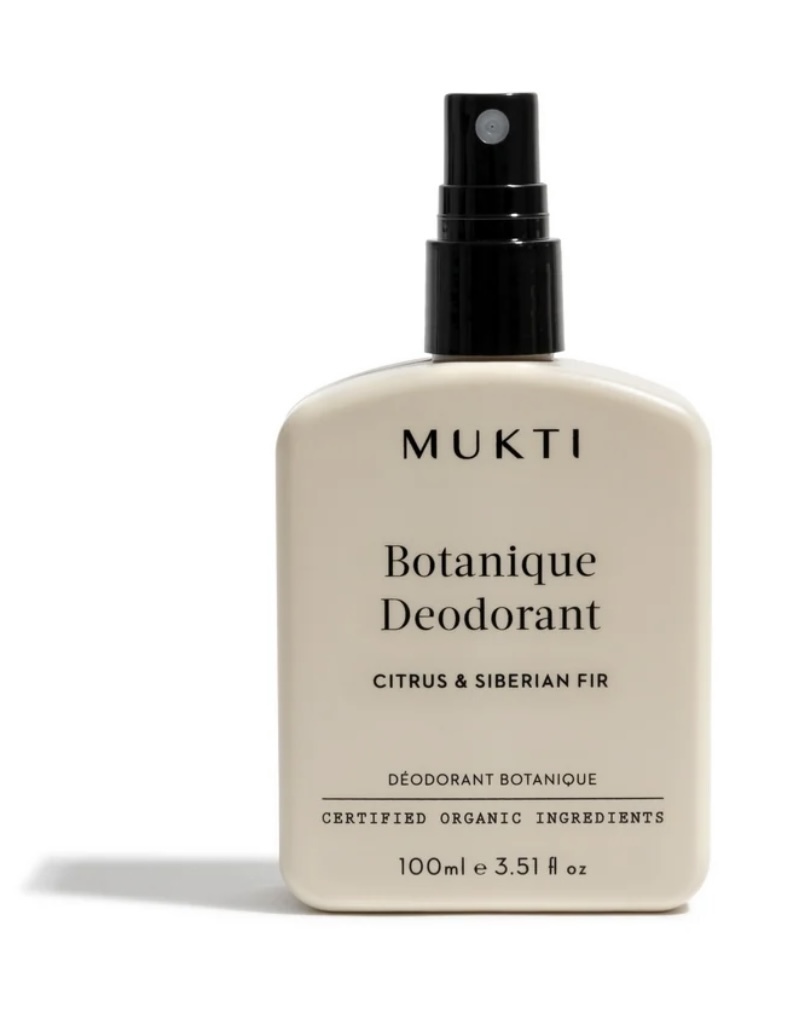 MUKTI Botanique Deodorant Citrus & Siberian Fir【Limited Edition】有機草本香體噴霧 [100ml] 【特別版】