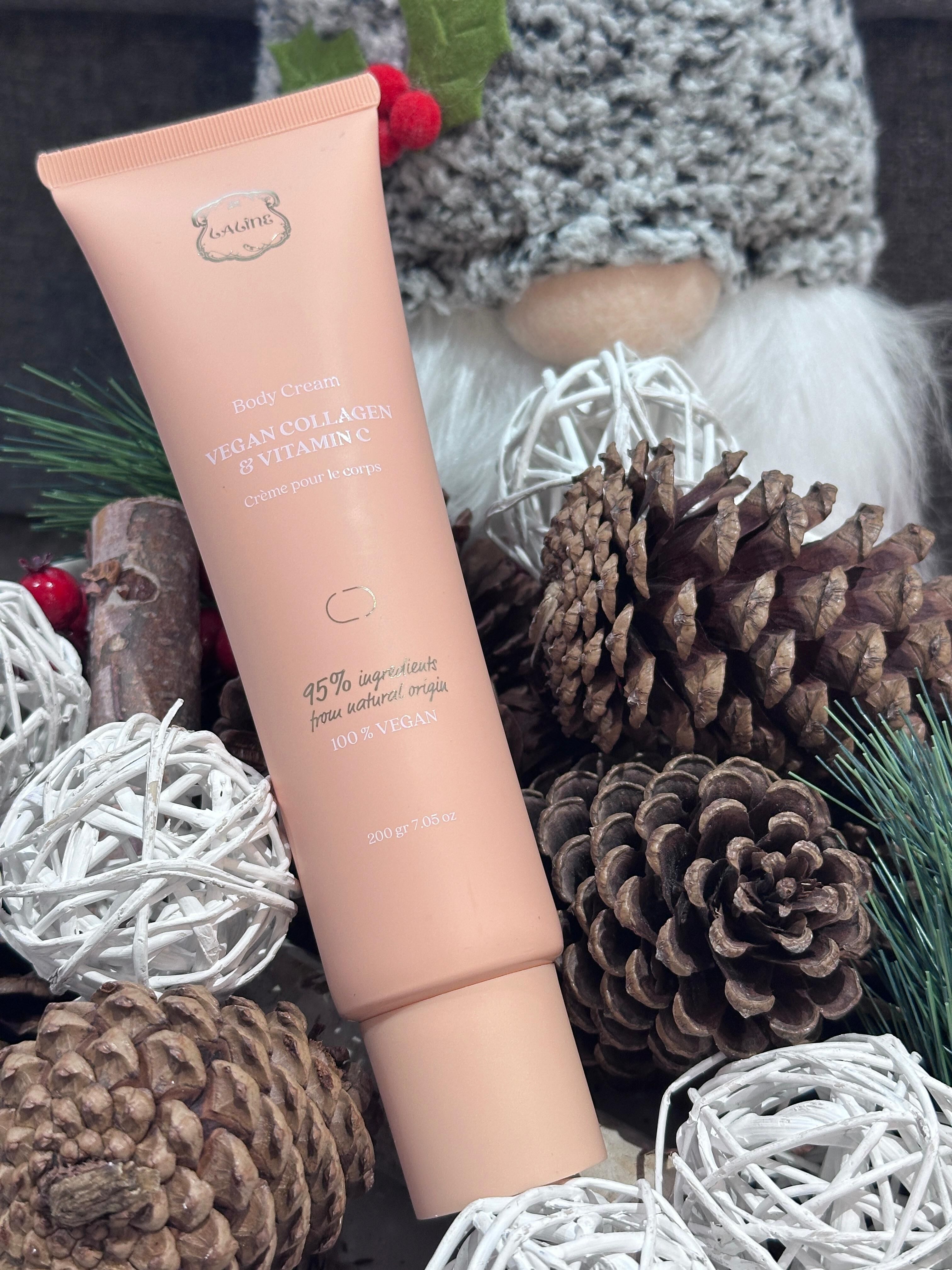 WW27 Laline 膠原蛋白+維他命C身體乳霜 200g  Vegan Collagen & Vitamin C Body Cream200g