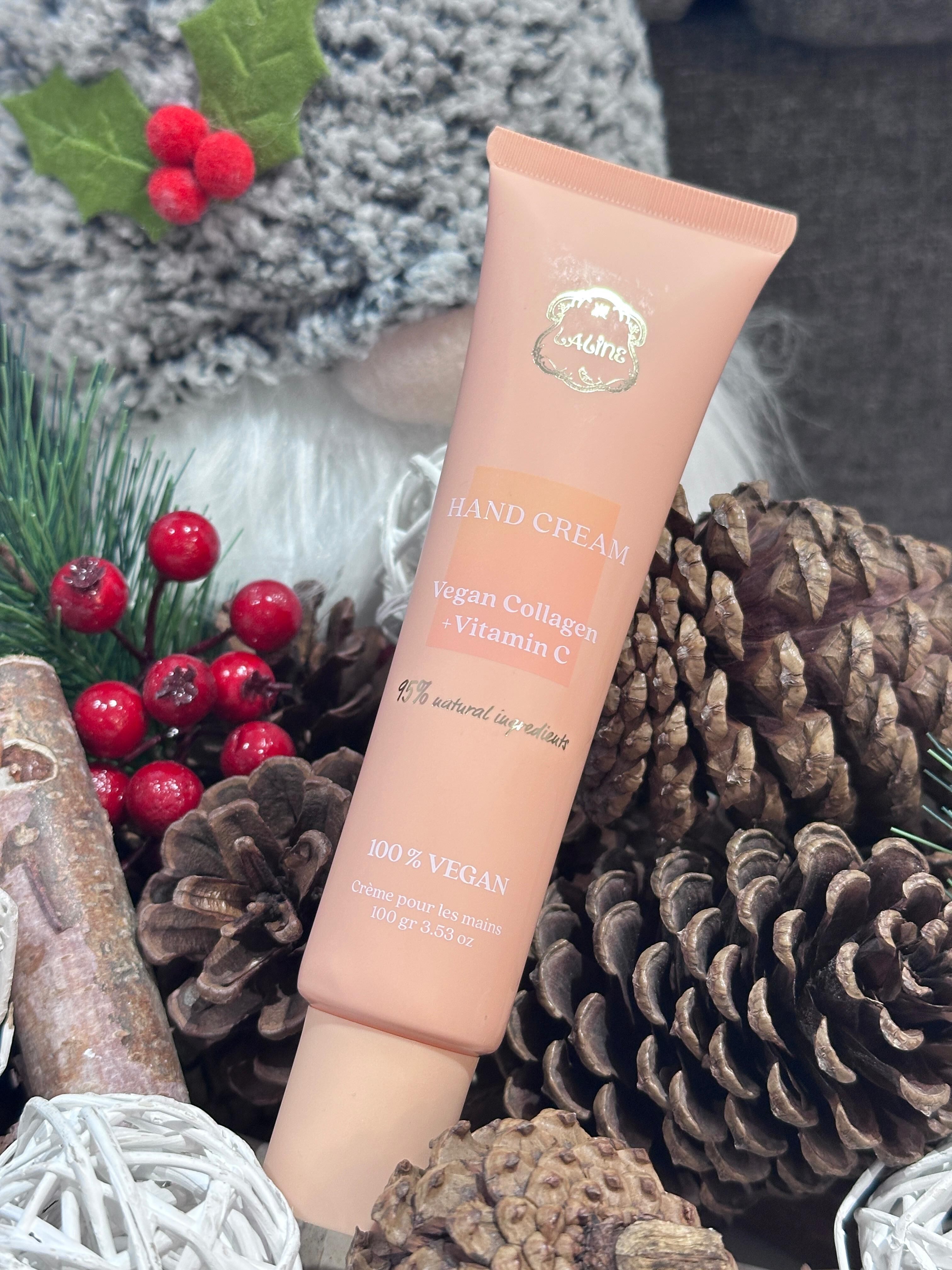WW28 Laline 膠原蛋白+維他命C 護手霜 100g  Vegan Collagen & Vitamin C Hand Cream 100g