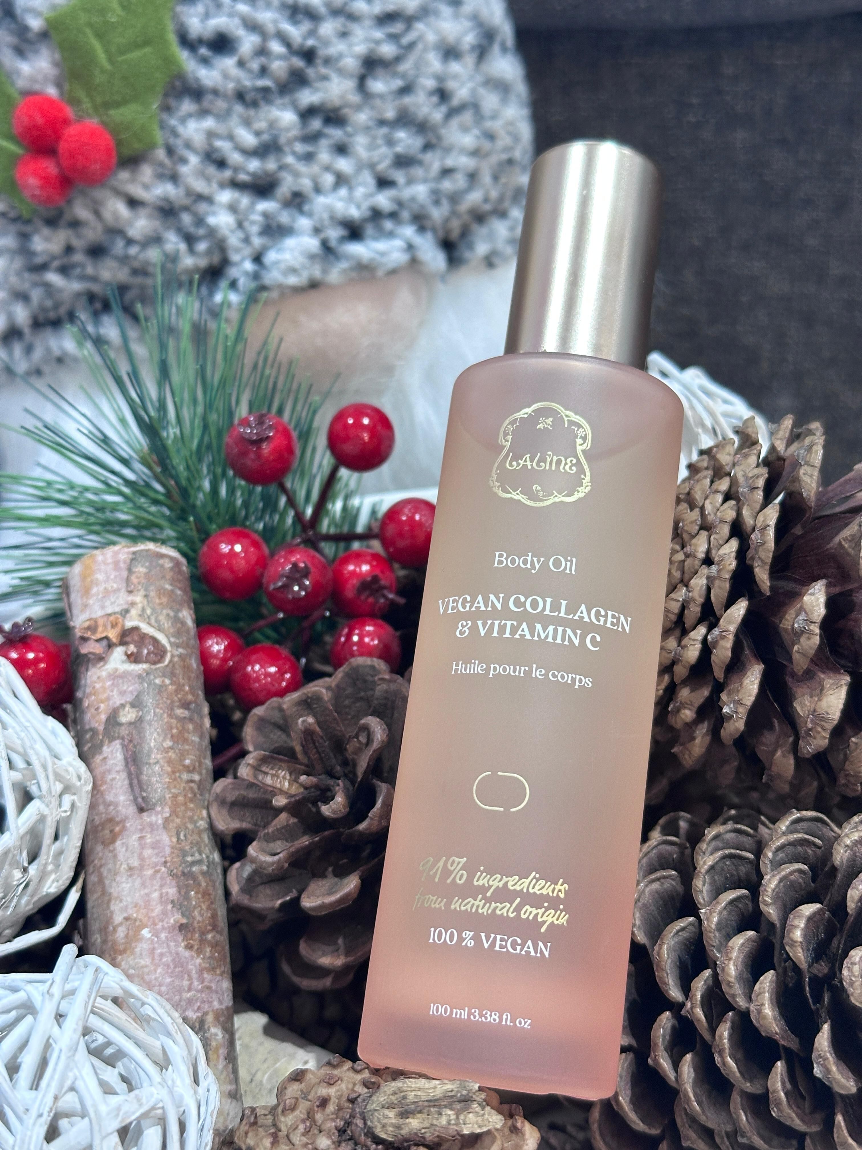 WW29 Laline 膠原蛋白+維他命C 身體護理油 100ml  Vegan Collagen & Vitamin C Body Oil 100ml