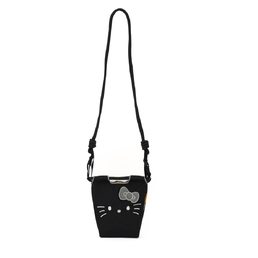【日本直送】Ball & Chain x Hello Kitty 刺繡環保袋 S號 - 黑 (37220801)