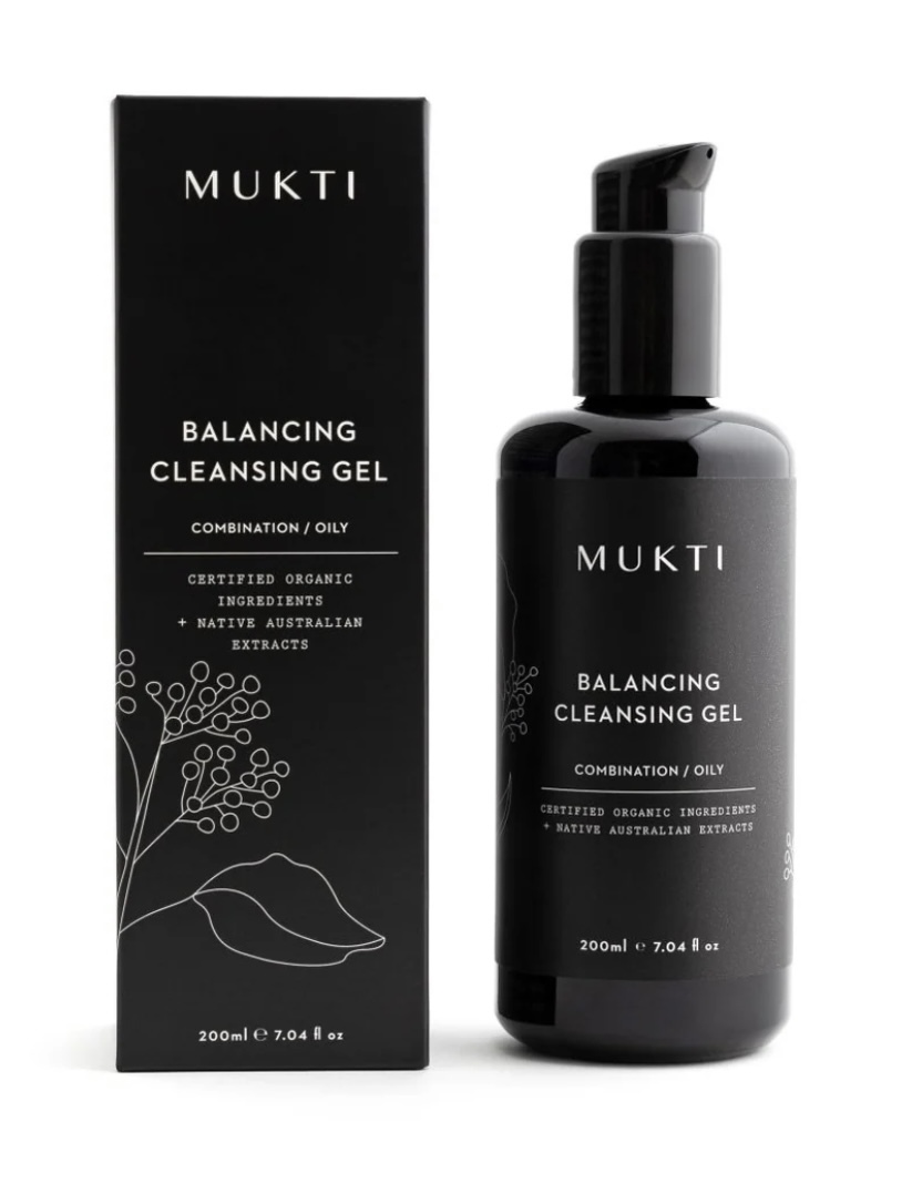MUKTI Balancing Cleansing Gel 有機平衡潔面啫喱 [200ml]