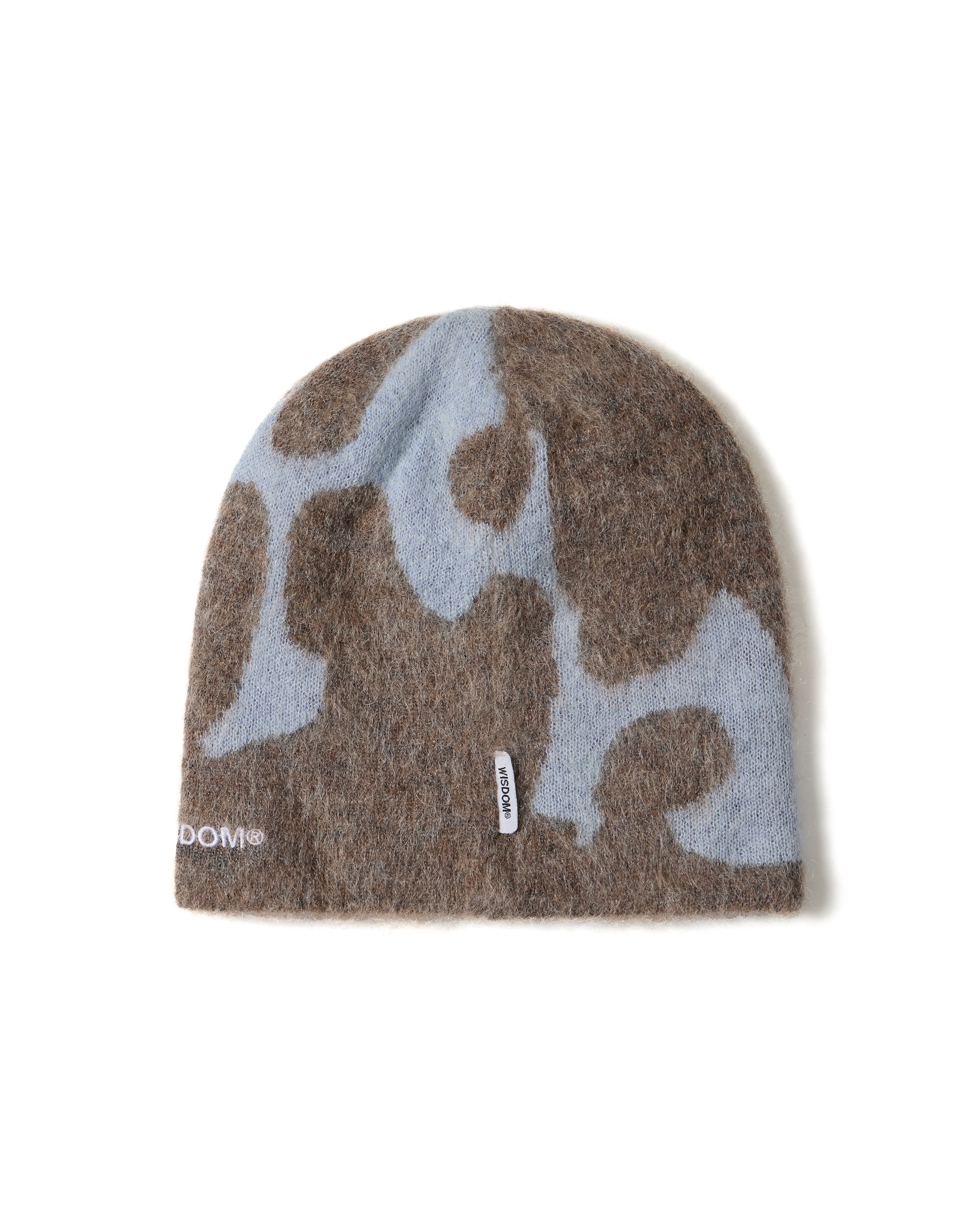 WISDOM  MOHAIR GRAPHIC BEANIE 圖樣毛帽