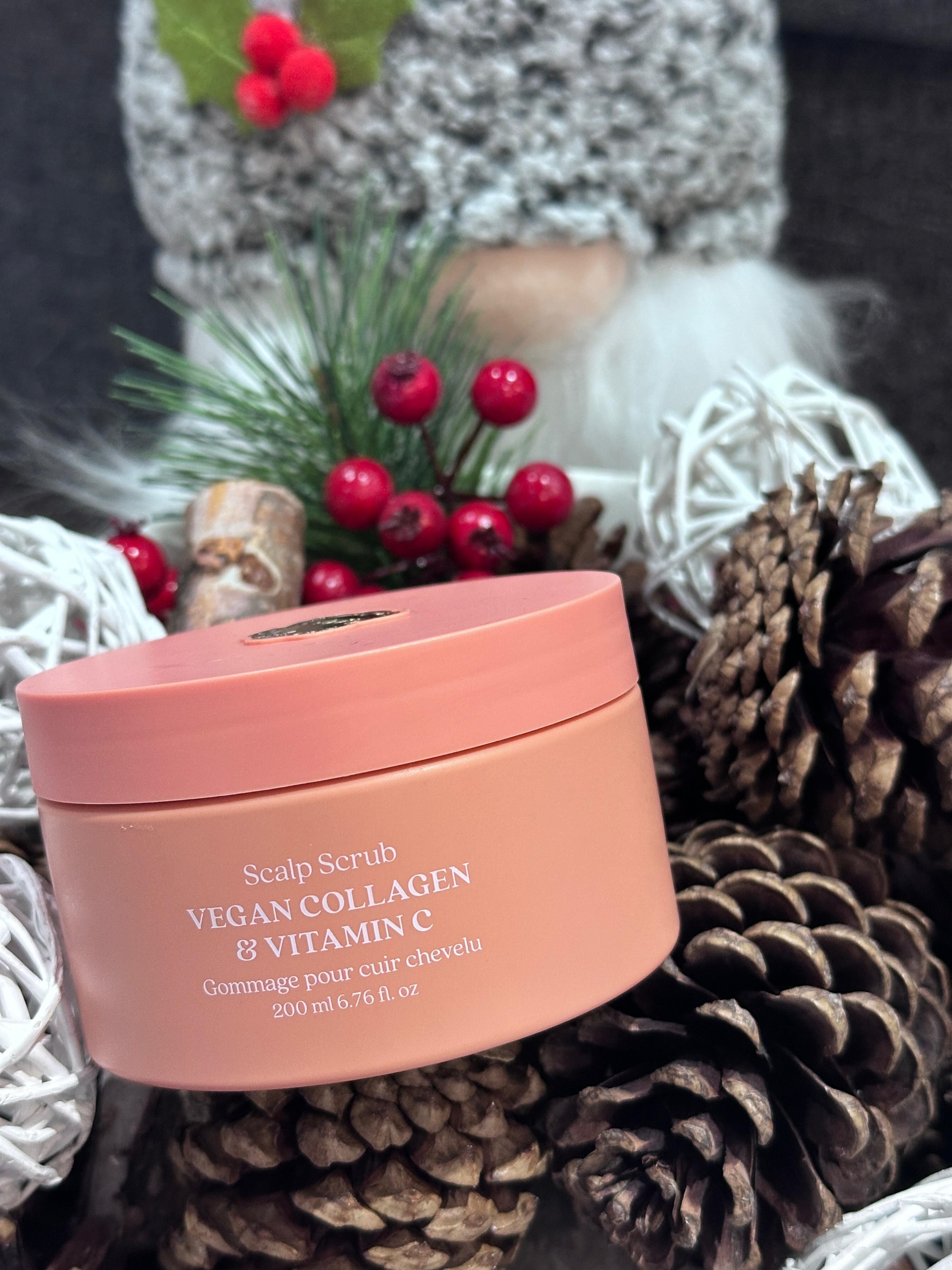 WW34 Laline 膠原蛋白+維他命C 頭皮磨砂膏 200g  Vegan Collagen & Vitamin C Scalp Scrub200g