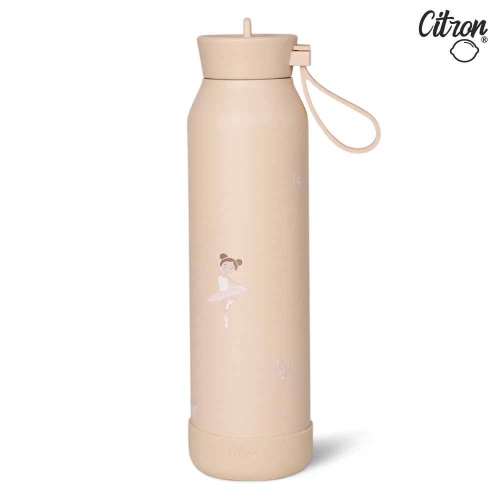 【Citron】矽膠提把三層保溫瓶_500ml 多色可選
