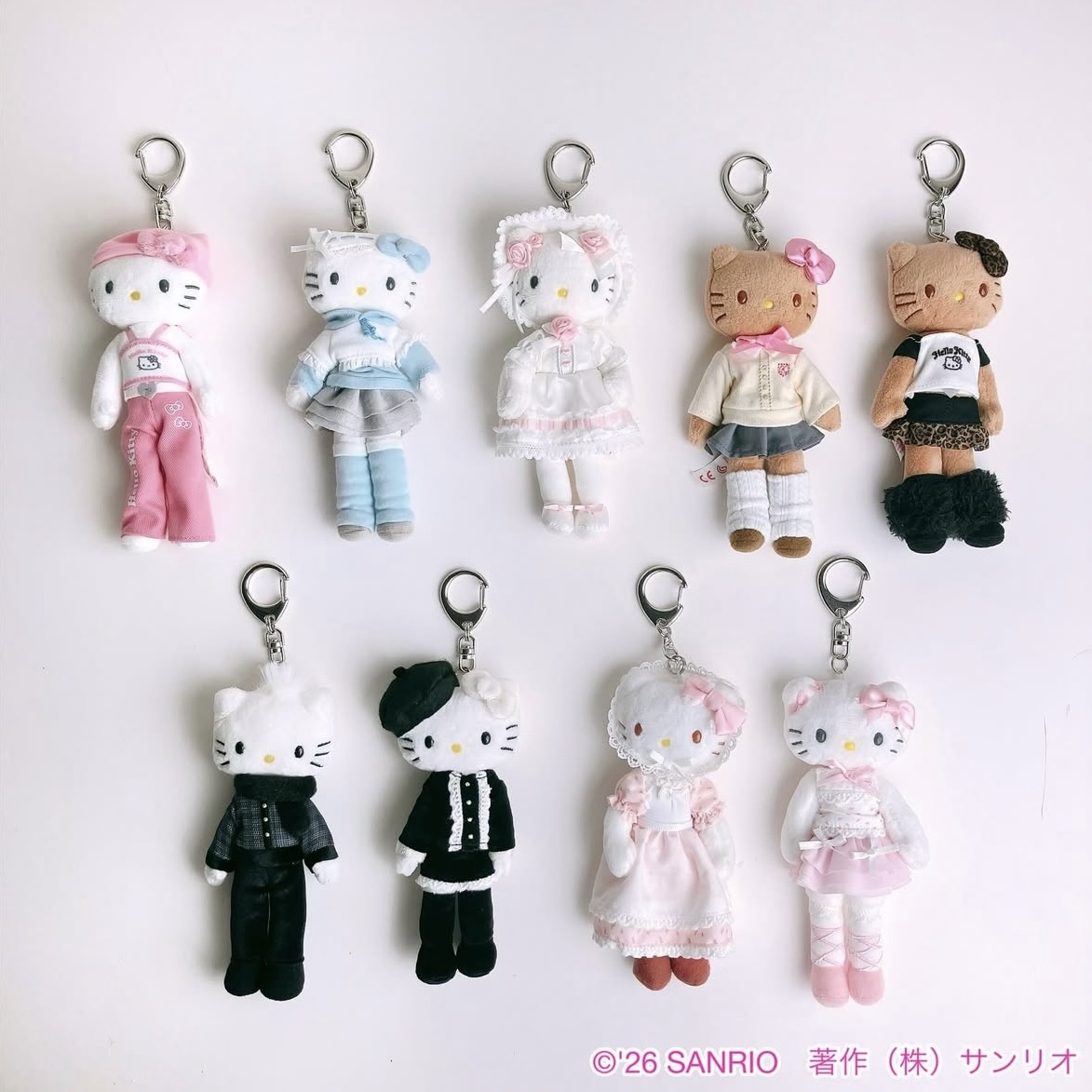 #預購 🇯🇵日本 三麗鷗 Sanrio 衣櫥系列 長腿系列吊飾