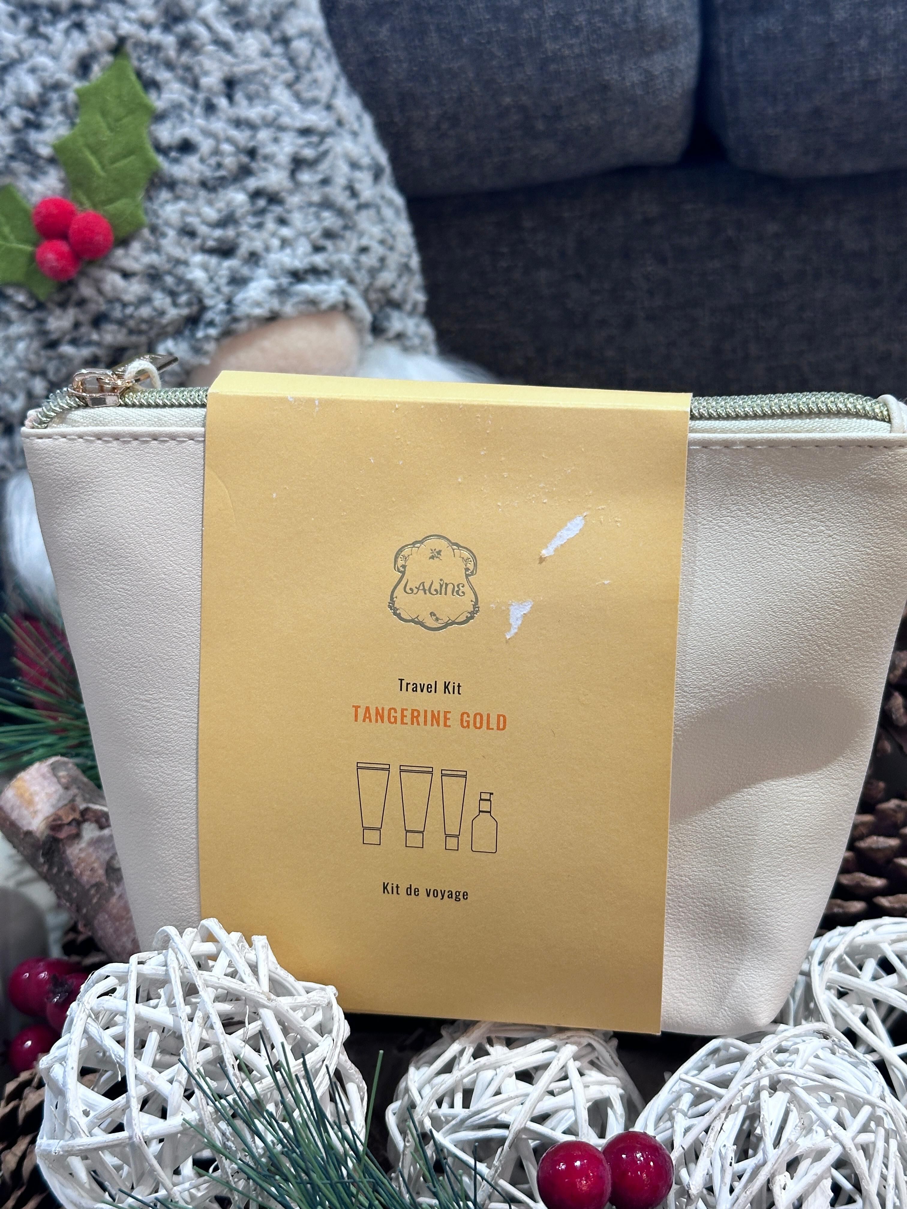 WW48 Laline 柑橘橙花 旅行套裝   Tangerine Gold Travel Kit  (Body Wash - 60 ml +Hand Cream in - 30ml+ Body Mist in - 60ml +Body Cream in - 60ml)