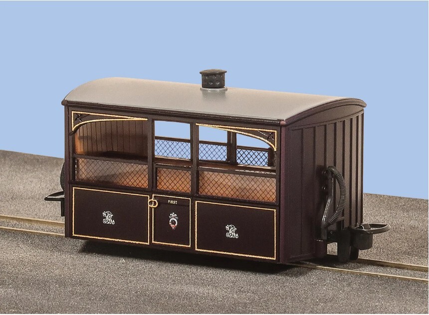 Peco GR560 HOe規 F.R. 四輪「動物園車廂」維多利亞時代塗裝