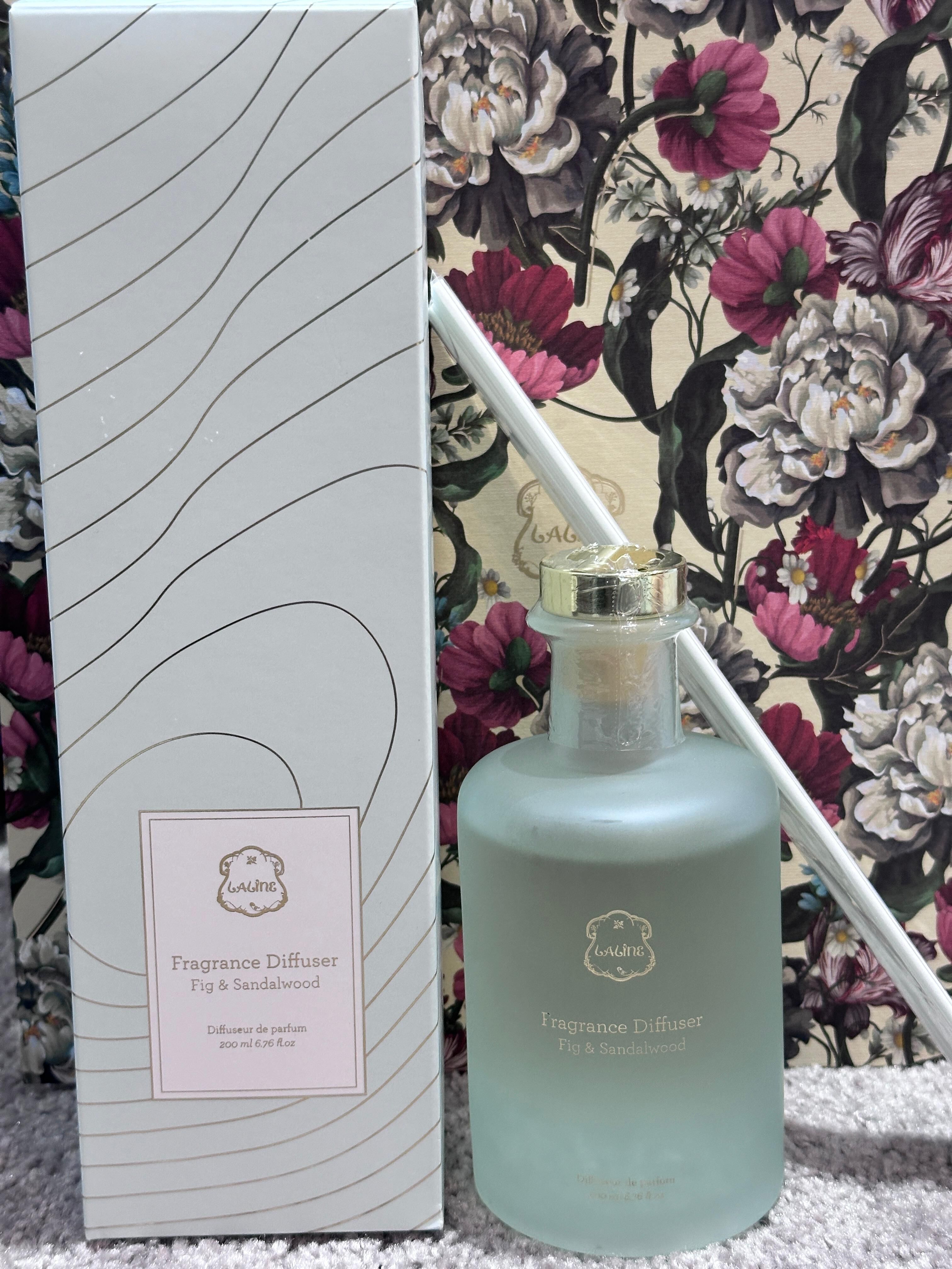 WW52 Laline 死海無花果&檀香擴香瓶 200ml   Dead Sea Glass Diffuser 200ml