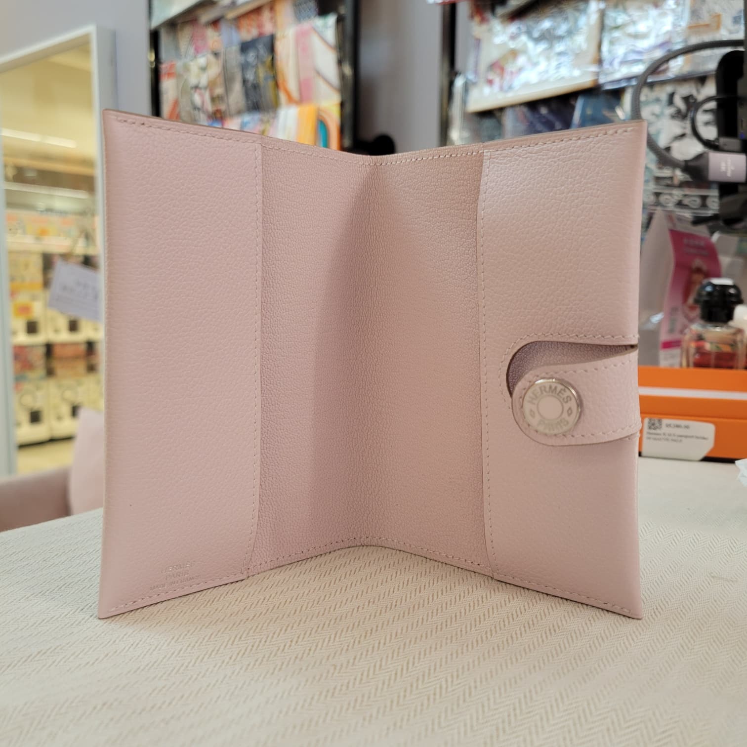 Hermes RMS passport holder 09 MAUVE PALE 夢幻紫 護照套