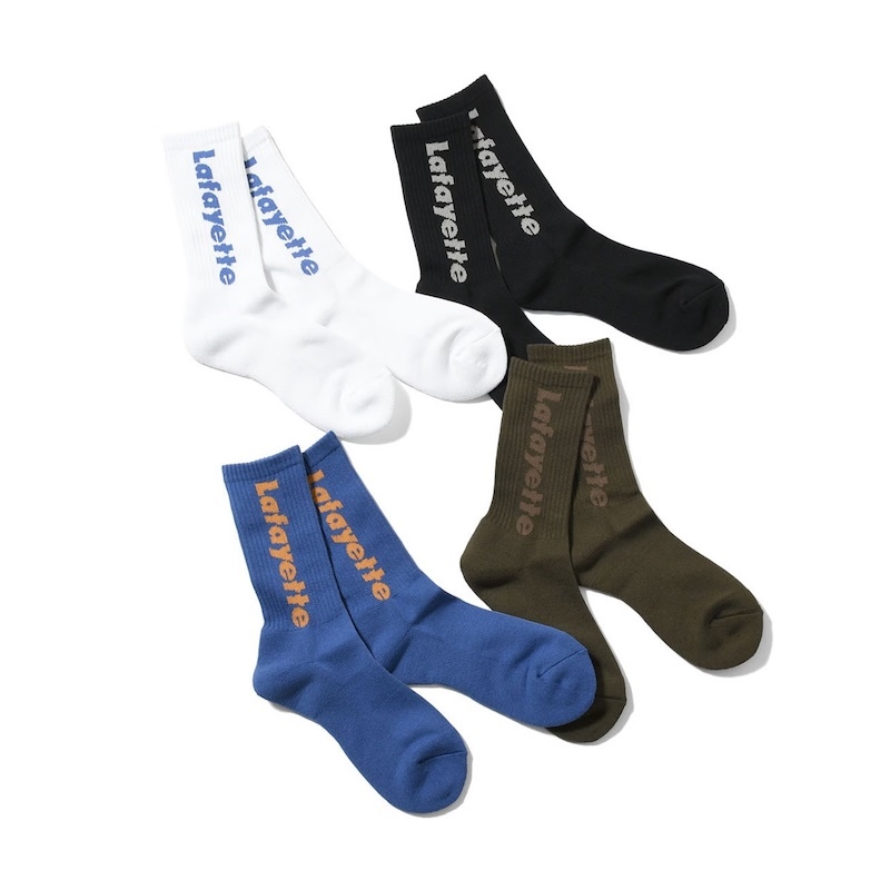 LFYT - LA262102 Lafayette LOGO CREW SOCKS - Lafayette