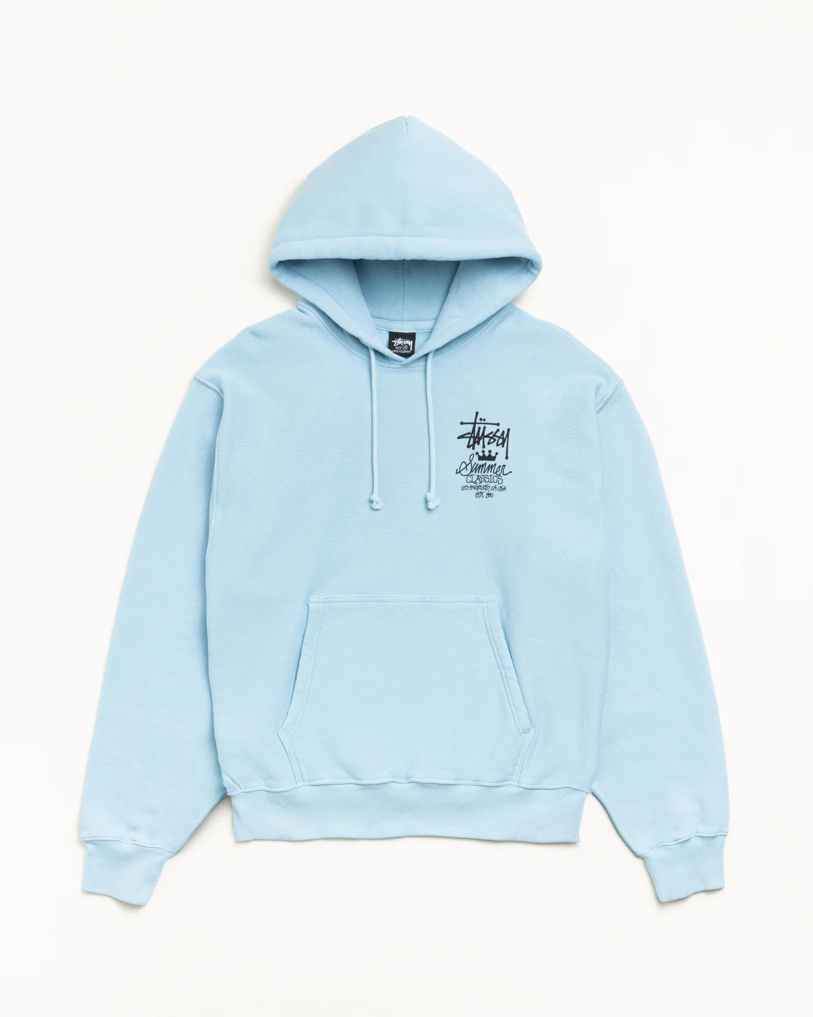 【車庫服飾】STUSSY SUMMER CLASSICS HOODIE GARMENT DYED