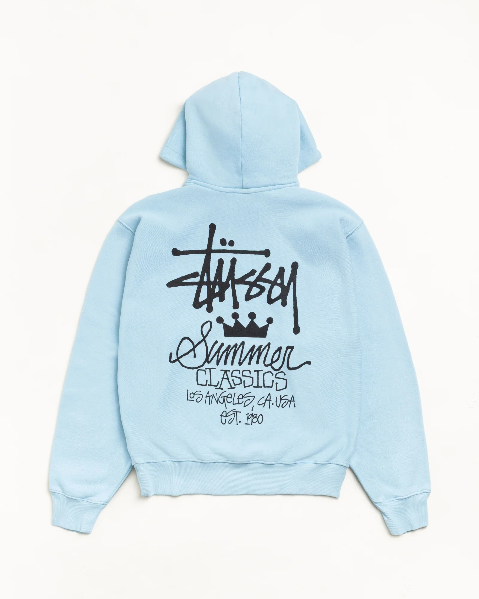 【車庫服飾】STUSSY SUMMER CLASSICS HOODIE GARMENT DYED