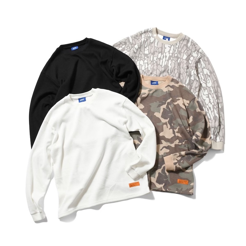 LFYT - LA260101 WAFFLE THERMAL L/S TEE - Lafayette