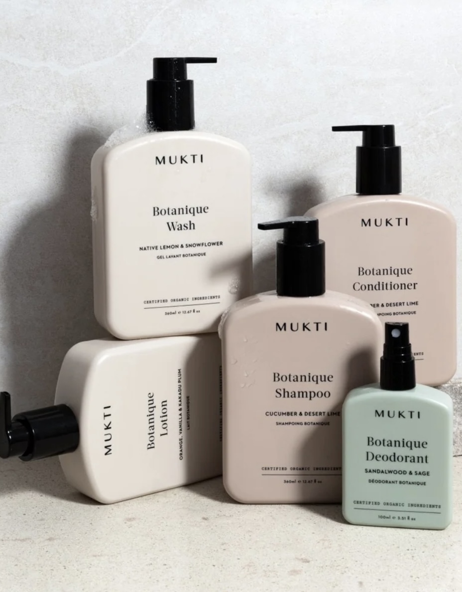 MUKTI Botanique Wash 天然草本沐浴液 [360ml]