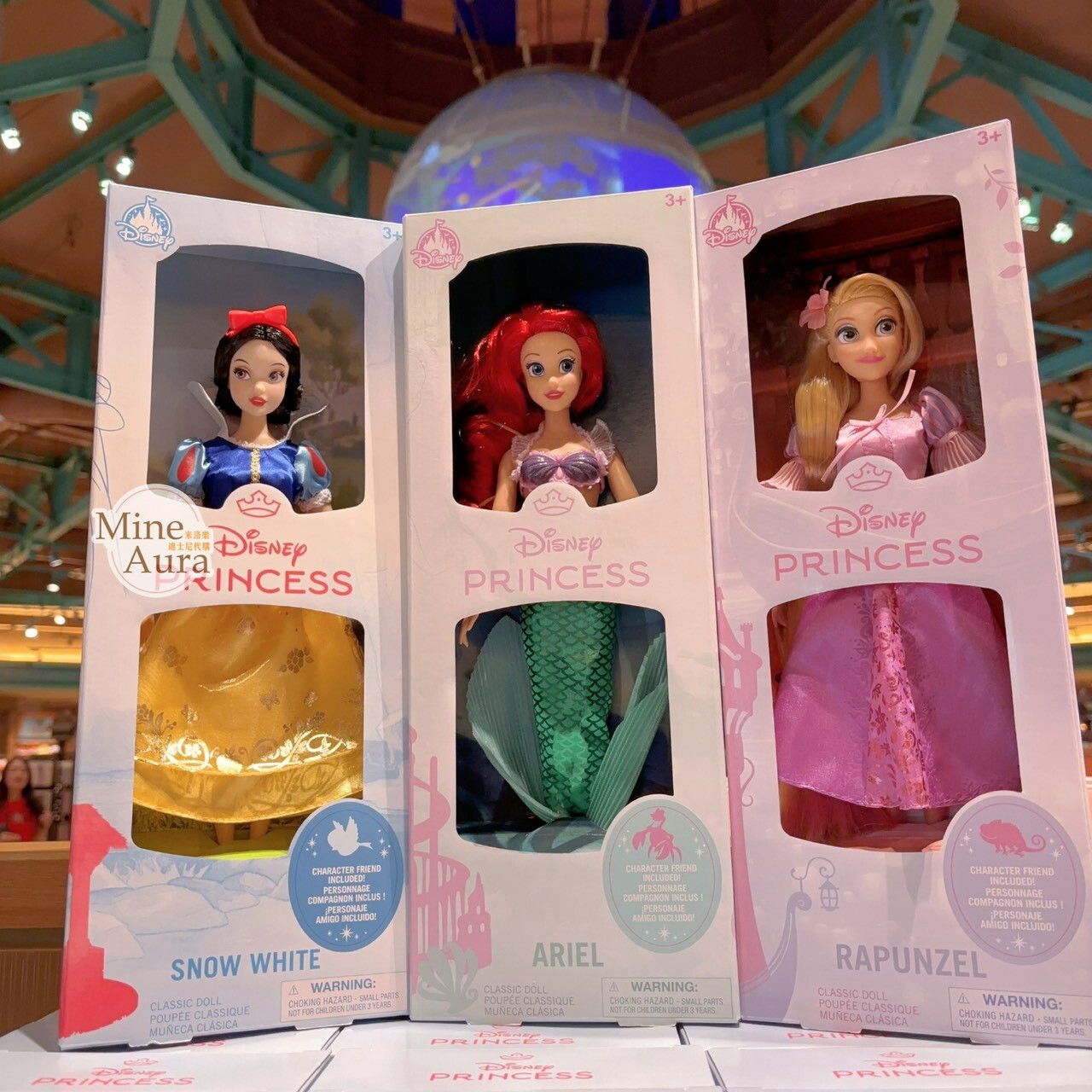 公主系列 Princess Line 長髮公主 樂佩 Rapunzel 芭比娃娃 人偶 玩具 魔髮奇緣 Tangled -上海迪士尼樂園