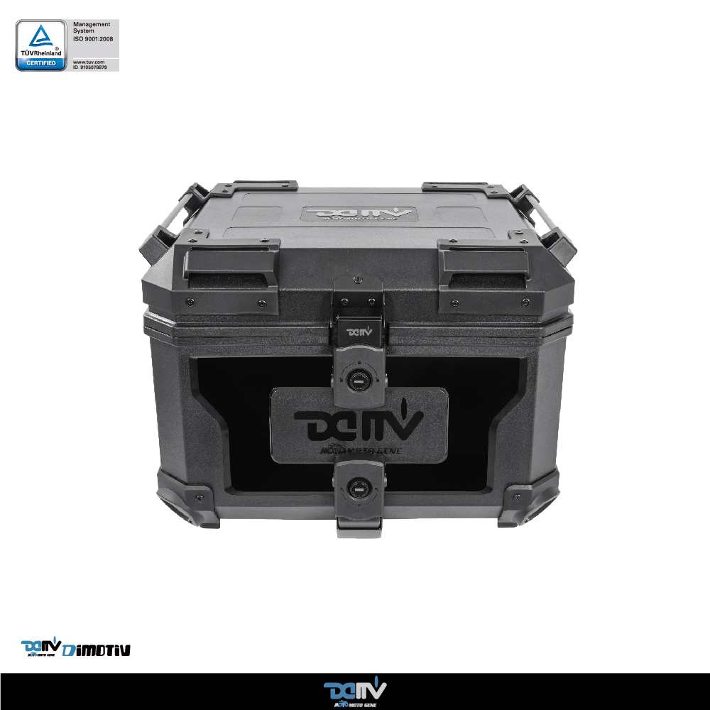 DIMOTIV Player Motocycle ABS Top Case 55L