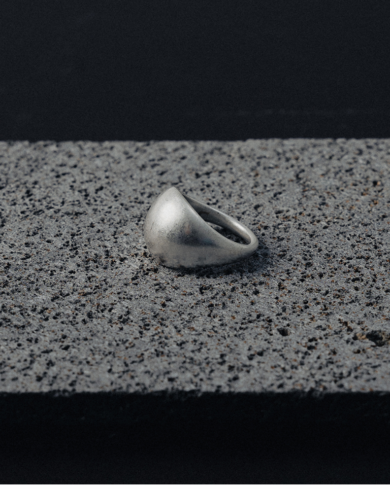 Metallic matte rounded ring【07060283】in stock+pre-order