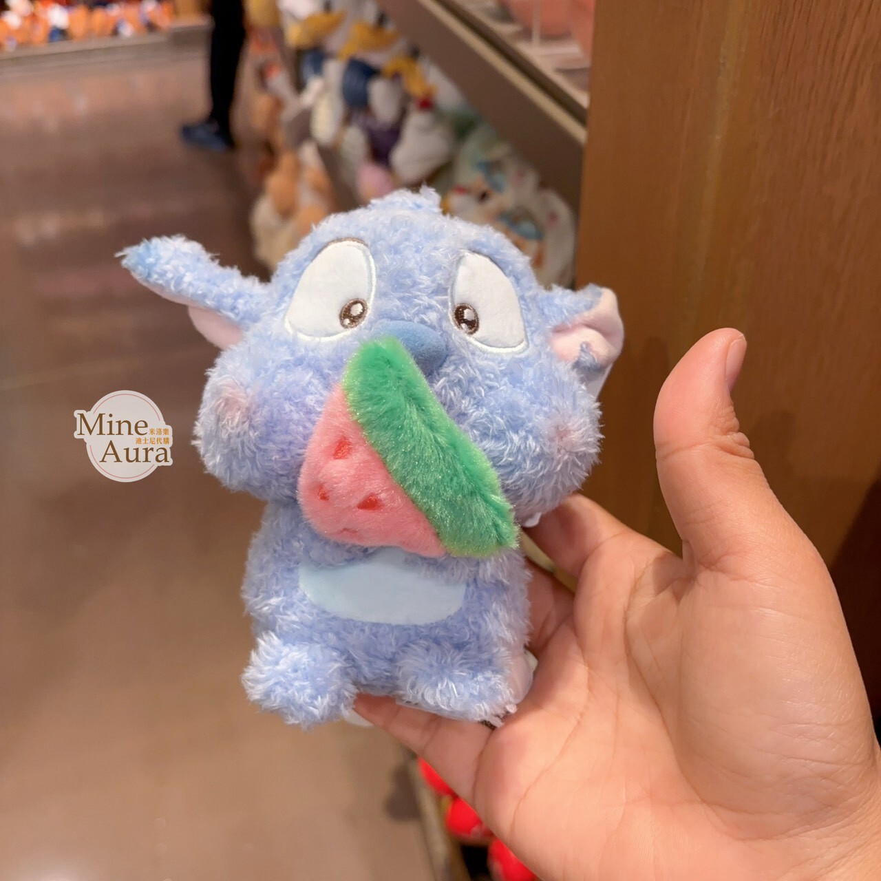 史迪奇 Stitch 拉繩回彈 可動設計 娃娃 玩偶 星際寶貝 Lilo & Stitch -上海迪士尼樂園
