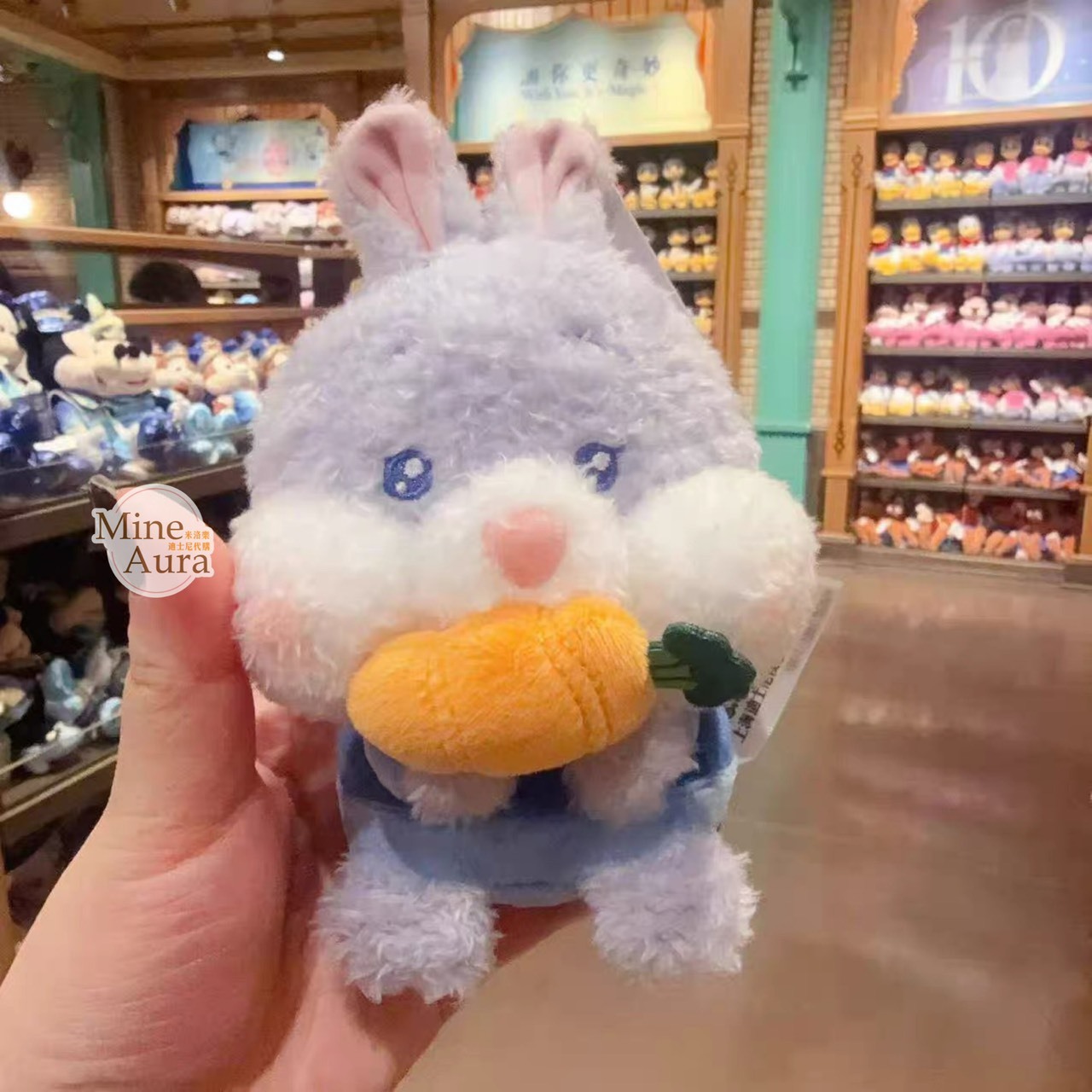 哈茱蒂 Judy 兔 拉繩回彈 可動設計 娃娃 玩偶 動物方城市 Zootopia -上海迪士尼樂園