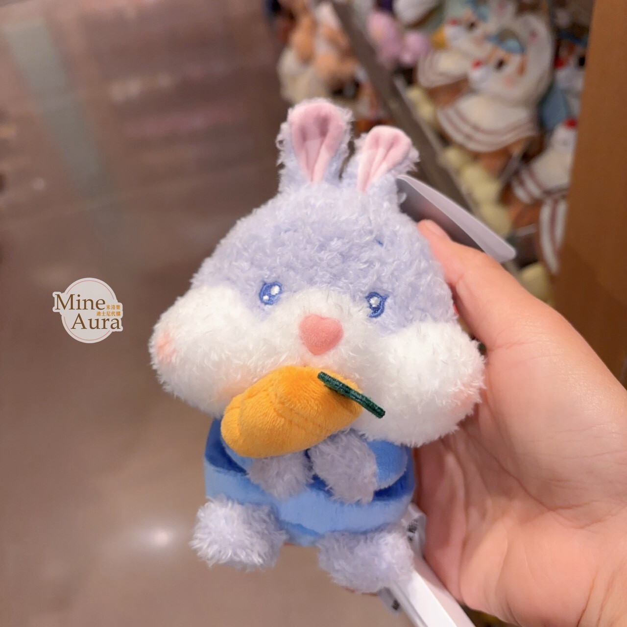 哈茱蒂 Judy 兔 拉繩回彈 可動設計 娃娃 玩偶 動物方城市 Zootopia -上海迪士尼樂園