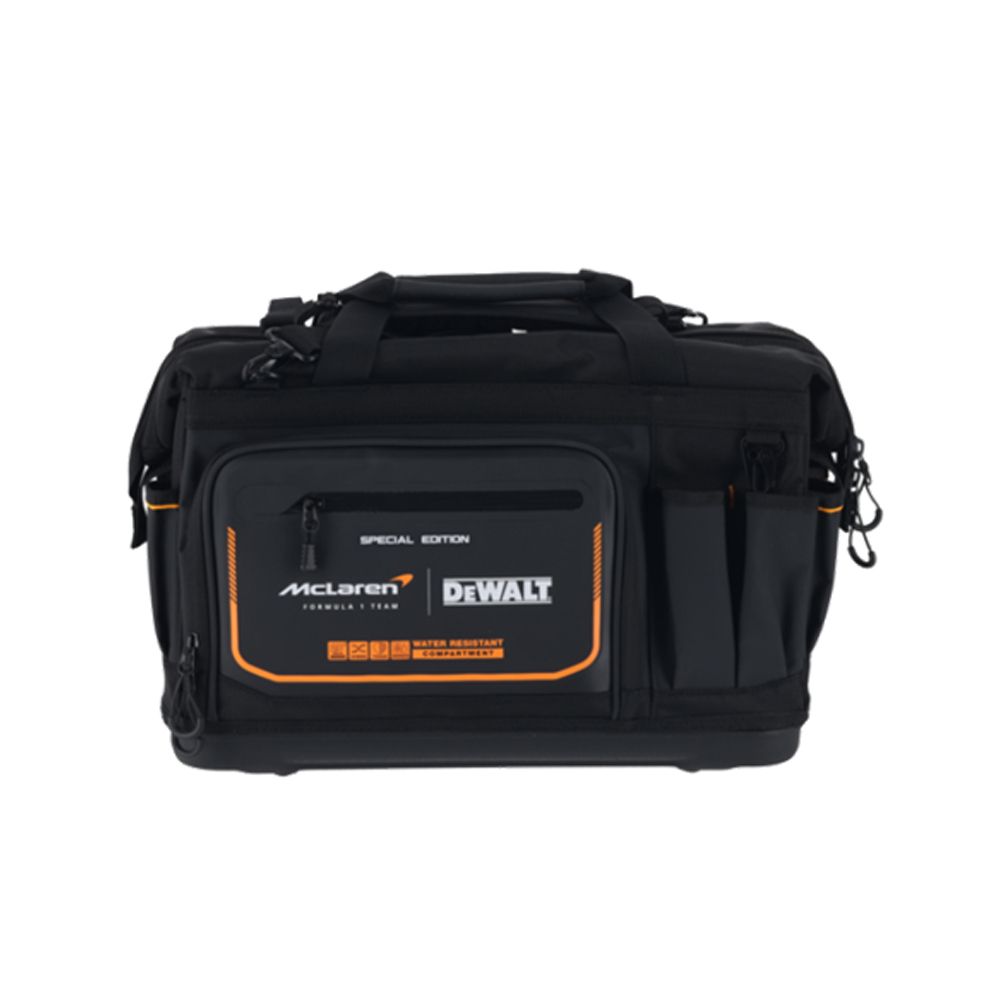 DEWALT 美國 得偉 x McLaren 麥拉倫聯名款 F1 專業背包 20"工具袋(33袋)｜DWST60104-9