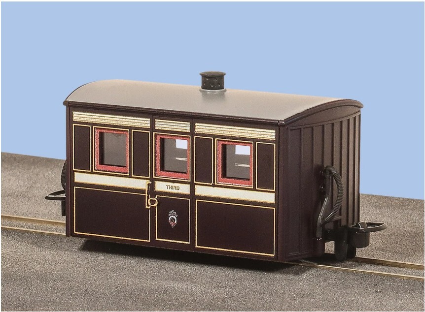 Peco GR559 HOe規 FR 四輪大型廂式客車，三等車廂，維多利亞時代5號