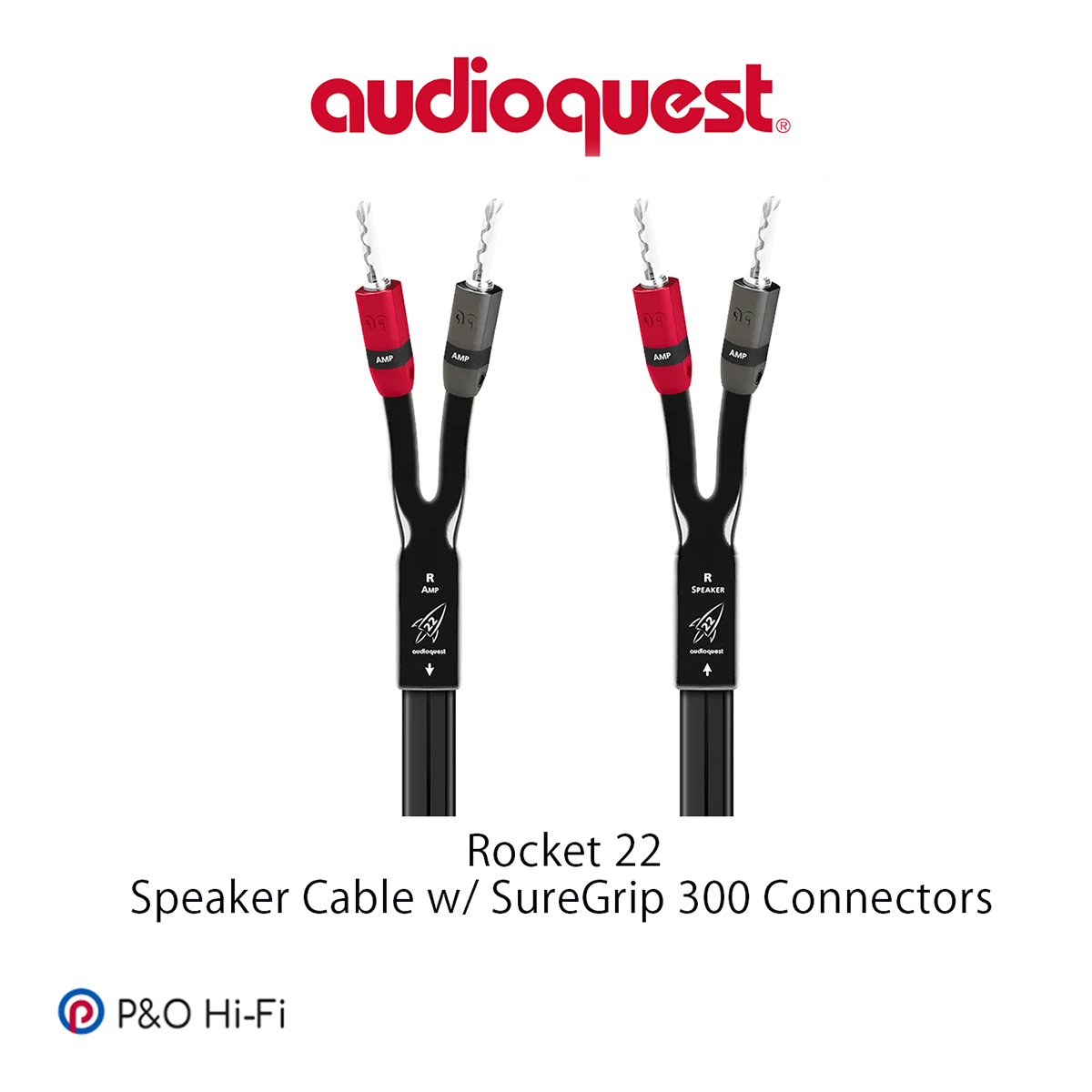 AudioQuest Rocket 22 (火箭 22) Rock Series  平岩系列喇叭線