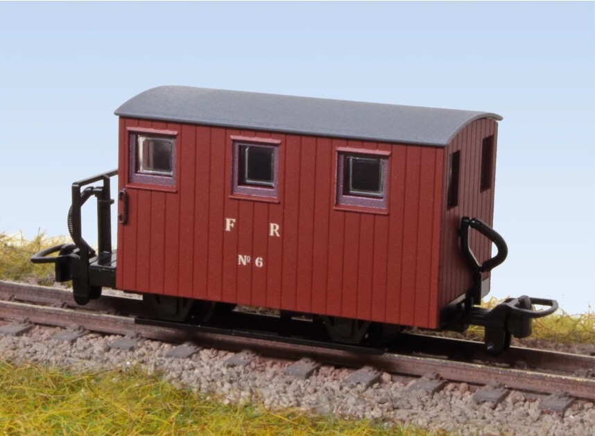 Peco GR591A HOe規 FR 採石工煞車車，棕色，6號，單陽台